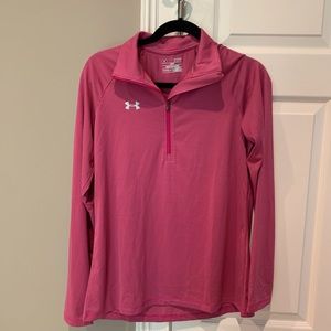 Under Armour New with tags Women’s Dry Fit 1/4 zip long sleeve Sm. MSRP $44.99